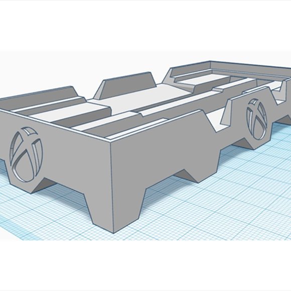 Microsoft Xbox Series S Vertical Stand Console Companion with Logo System Border - Picture 3 of 3